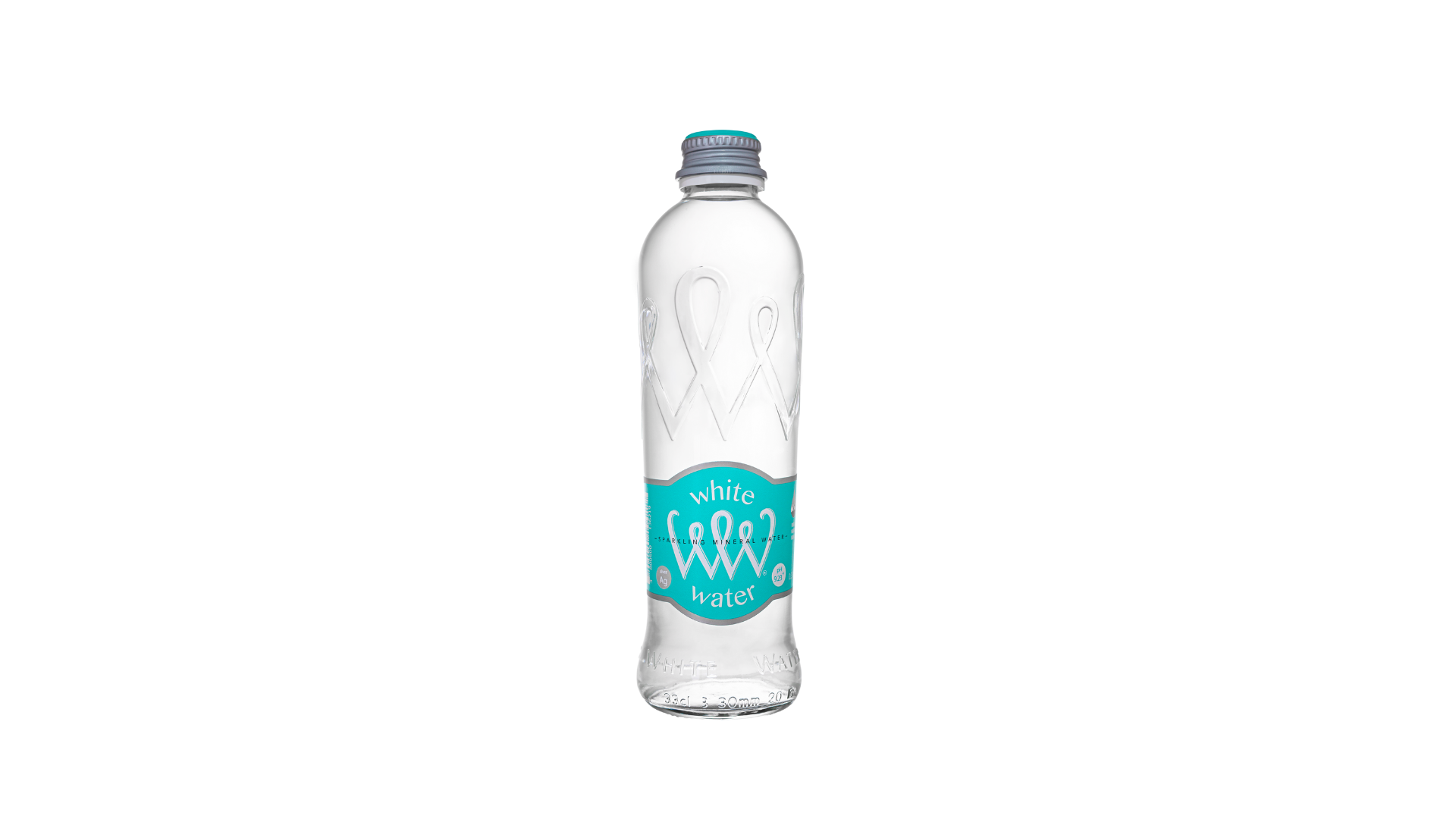 White Water (0.330 л.) газирана минерална вода - стъклена бутилка - 35 бр. в кашон